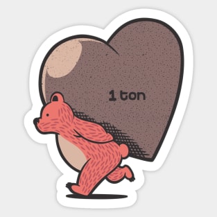 Bear My Love Sticker